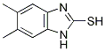 Structure of 2H-Benzimidazole-2-thione,1,3-dihydro-5,6-dimethyl-