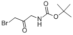 Structure of TERT-BUTYL (3-BROMO-2-OXOPROPYL)CARBAMATE