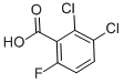 Structure of 2,3-DICHLORO-6-FLUOROBENZOIC ACID
