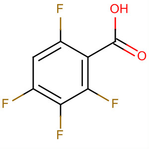 Structure of Benzoic acid, 2,3,4,6-tetrafluoro-