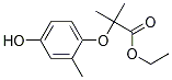 Ethyl 2-(4-Hydroxy-2-Methylphenoxy)-2-Methylpropanoate结构式