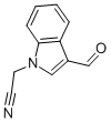 Structure of (3-FORMYL-1H-INDOL-1-YL)ACETONITRILE