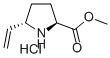 Structure of H-L-PRO(5S-VINYL)-OME HCL