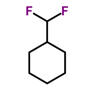 Structure of (difluoromethyl)cyclohexane
