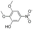 2,3-二甲氧基-5-硝基苯酚结构式