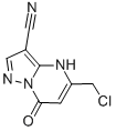 Structure of 5-(Chloromethyl)-4,7-dihydro-7-oxopyrazolo[1,5-a]pyrimidine-3-carbonitrile