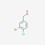 Structure of (3-BROMO-4-CHLORO-PHENYL)-METHANOL