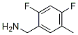 BENZENEMETHANAMINE, 2,4-DIFLUORO-5-METHYL-结构式