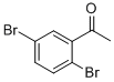 Structure of 2',5'-dibromoacetophenone