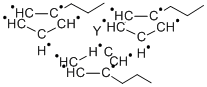 Structure of TRIS(N-PROPYLCYCLOPENTADIENYL)YTTRIUM