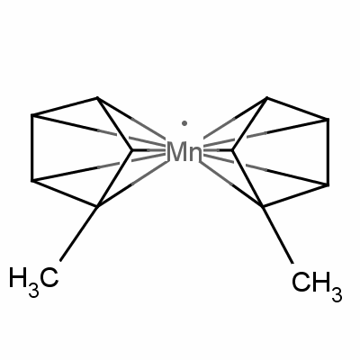 1,1-Dimethylmanganocene结构式