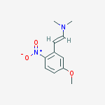 Structure of 1H-Benzimidazole-7-carboxamide, 2-(1-fluoro-1-methylethyl)-