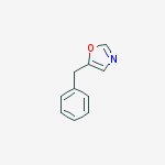 Structure of 5-benzyl-1,3-oxazole