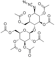 Structure of HEPTA-O-ACETYL-SS-MALTOSYL AZIDE