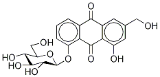 Structure of Aloe-eModin-8-O-β-D-glucopyranoside