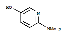 Structure of 3-Pyridinol,6-(dimethylamino)-