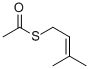 Structure of 3-METHYL-2-BUTEN-1-YL THIOLACETATE