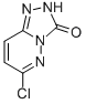 6-氯-[1,2,4]噻唑并[4,3-B]吡嗪-3(2H)-酮结构式