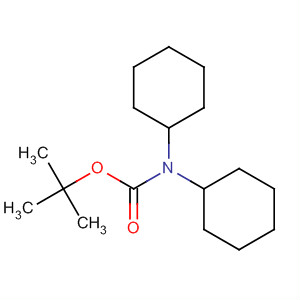 N，N-二环己基氨基甲酸叔丁酯结构式