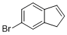 Structure of 1H-INDENE, 6-BROMO-