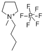 Structure of 1-BUTYL-1-METHYLPYRROLIDINIUM HEXAFLUOROPHOSPHATE