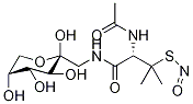 Structure of Fructose-1-S-nitroso-N-acetyl-D,L-penicillamine