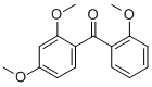 Structure of 2,2,4-TRIMETHOXYBENZOPHENONE