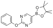 Structure of 2-PHENOXYPYRIMIDINE-5-BORONIC ACID PINACOL ESTER
