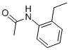 Structure of Acetamide,N-(2-ethylphenyl)-