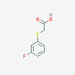 Structure of (3-Fluoro-phenylsulfanyl)-acetic acid