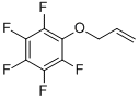 Structure of ALLYL PENTAFLUOROPHENYL ETHER