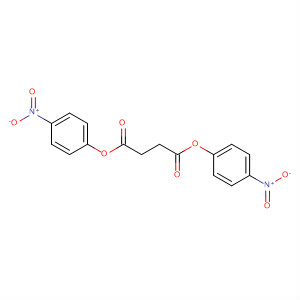 Structure of Butanedioic acid, bis(4-nitrophenyl) ester