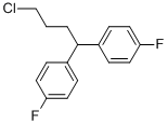 Structure of 1,1-(4-CHLOROBUTYLIDENE)BIS(4-FLUOROBENZENE)