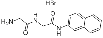 2-氨基-N-(2-(萘-1-氨基)-2-氧代乙基)-乙酰胺甲酸盐结构式