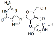 Structure of Guanosine 2'-diphosphoric acid