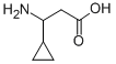 Structure of 3-AMINO-3-CYCLOPROPYL-PROPIONIC ACID
