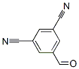 Structure of 1,3-Benzenedicarbonitrile, 5-formyl-