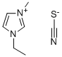 Structure of 1-ETHYL-3-METHYLIMIDAZOLIUM THIOCYANATE