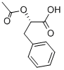 Structure of O-ACETYL PHENYL L-LACTIC ACID