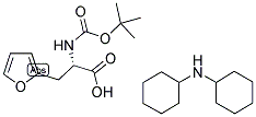 Structure of BOC-L-2-FURYLALANINE DCHA SALT