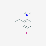 Structure of 2-ETHYL-4-FLUORO-1-AMINOBENZENE
