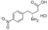 Structure of (R)-3-AMINO-4-(4-NITROPHENYL)BUTANOIC ACID HYDROCHLORIDE