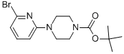 Structure of 4-BOC-1-(6-BROMO-2-PYRIDYL)PIPERAZINE