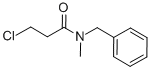 N-(苄基)-3-氯-N-甲基-丙酰胺结构式
