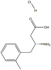Structure of (R)-3-AMino-4-(2-Methylphenyl)-butyric acid-HCl