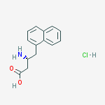 H-D-B-HOALA(1-NAPHTHYL)-OH.HCL结构式