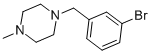 Structure of 1-(3-BROMOBENZYL)-4-METHYLPIPERAZINE