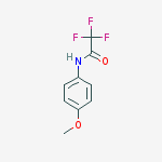 Structure of p-Methoxytrifluoroacetanilide