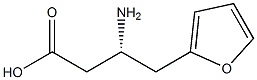 (R)-3-AMino-4-(2-furyl)-butyric acid结构式