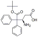(ΒR)-Β-[[(1,1-二甲基乙氧基)羰基]氨基]-Γ-苯基苯丙酸结构式